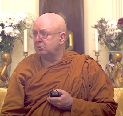 Ajahn Brahm, a Theravada Buddhist monk from the United Kingdom speaking about the Jhanas in a YouTube video.